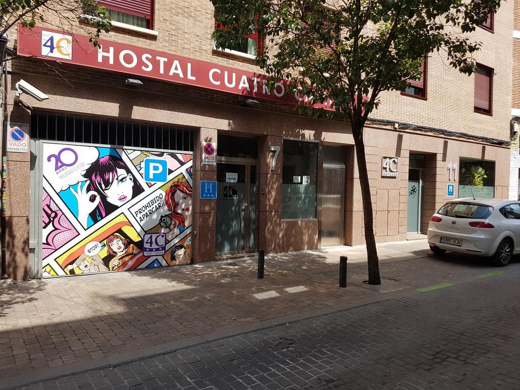 Hostal 4C Cuatro Caminos Madrid Bagian luar foto