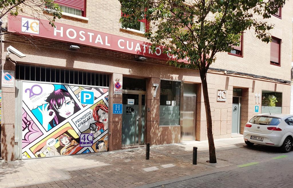 Hostal 4C Cuatro Caminos Madrid Bagian luar foto